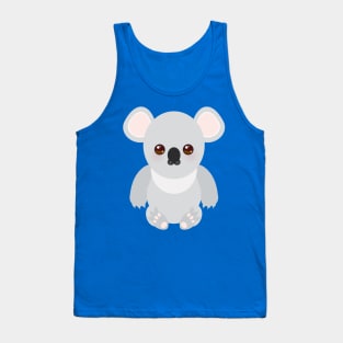 Funny cute koala Tank Top